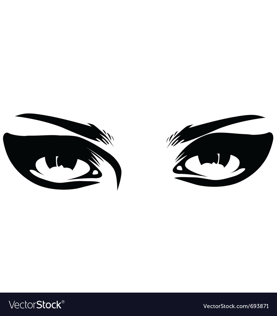 Eyes Royalty Free Vector Image - VectorStock