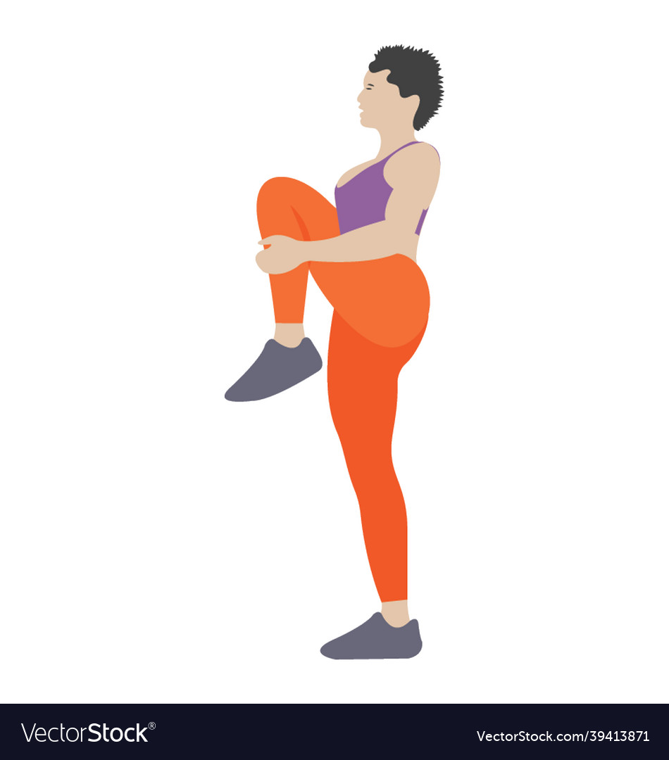 Plank exercise Royalty Free Vector Image - VectorStock