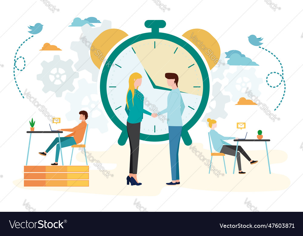 Time management control flat