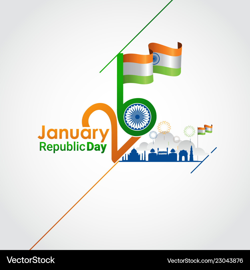 Paint India Republic Day Vector Images 46