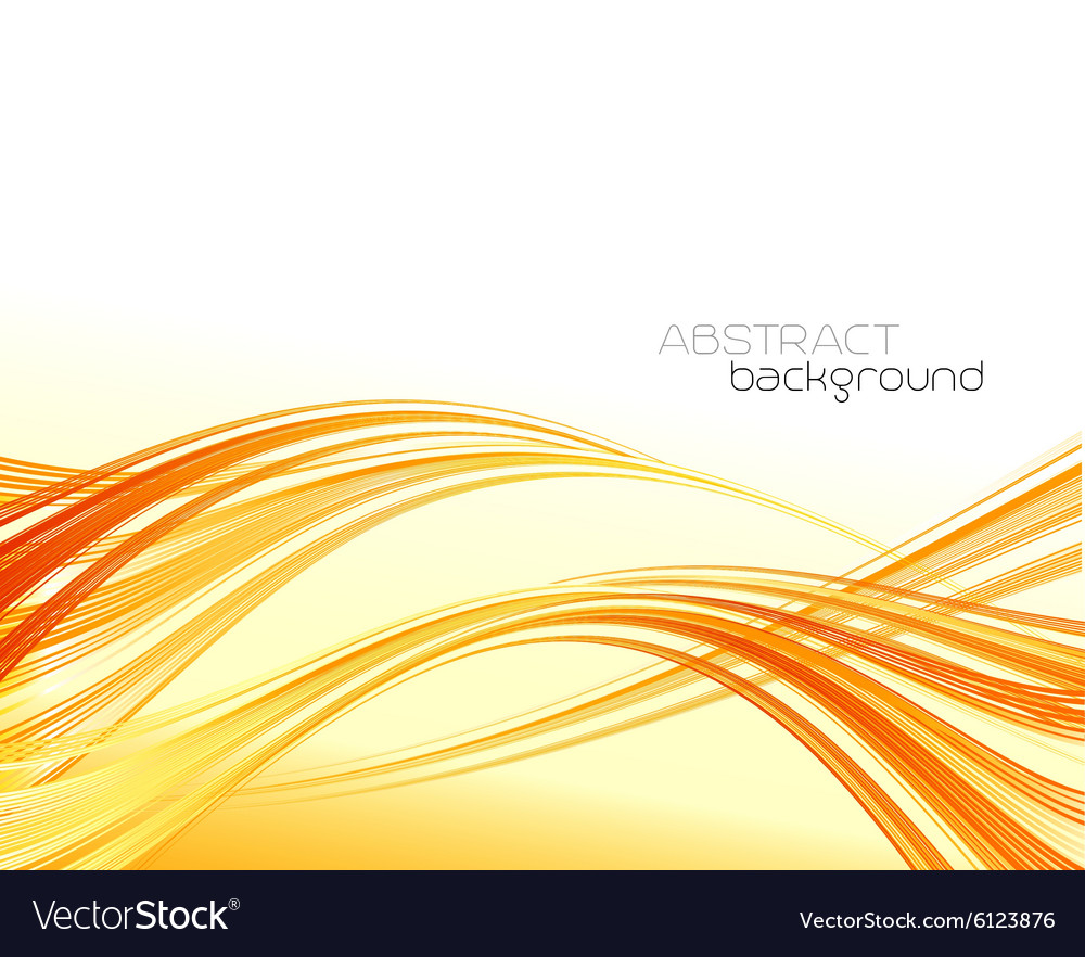 Orange abstract background Royalty Free Vector Image