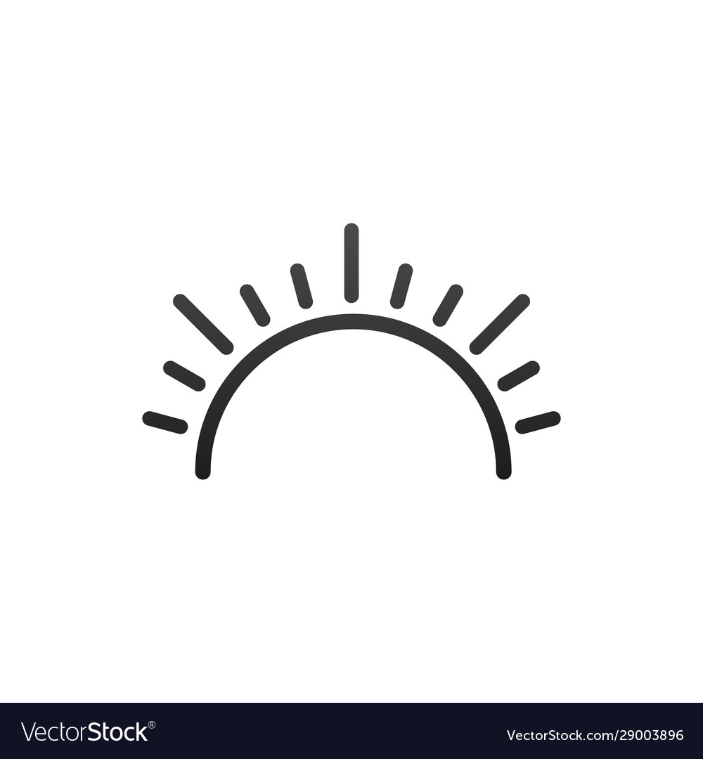 Premium Vector  Collection of line design with sun.editable