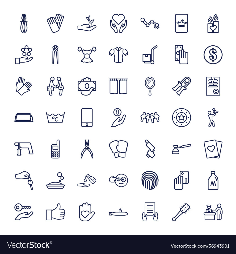 Hand icons