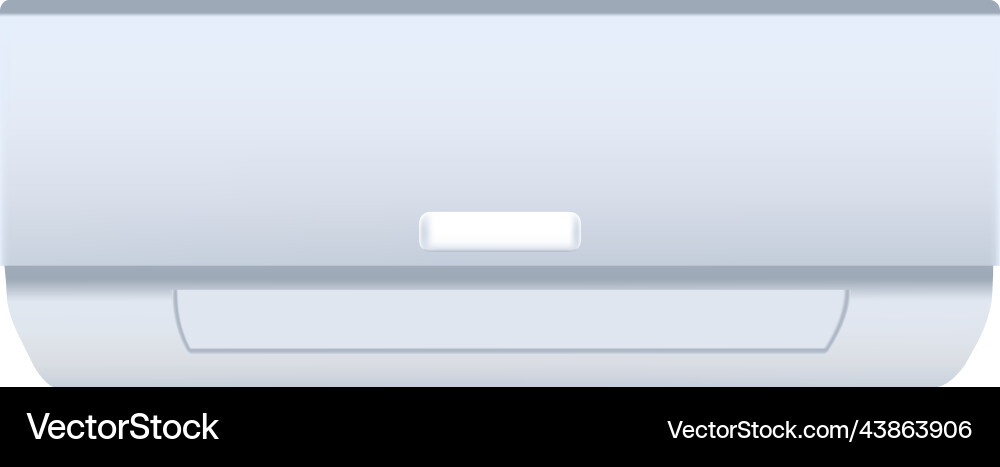 Air conditioner climatization control ac Vector Image