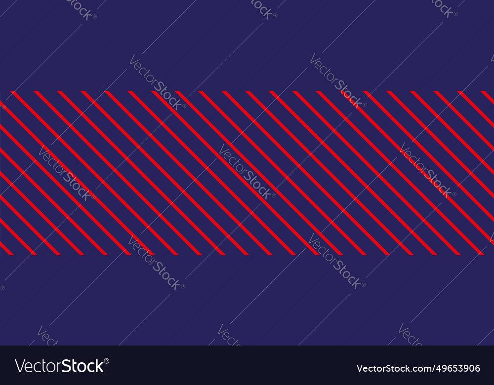 Diagonale rote blaue Linien Streifen drucken nahtlos