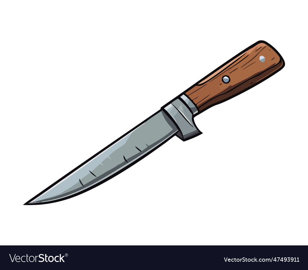 Sharp steel symbol of danger and aggression Vector Image