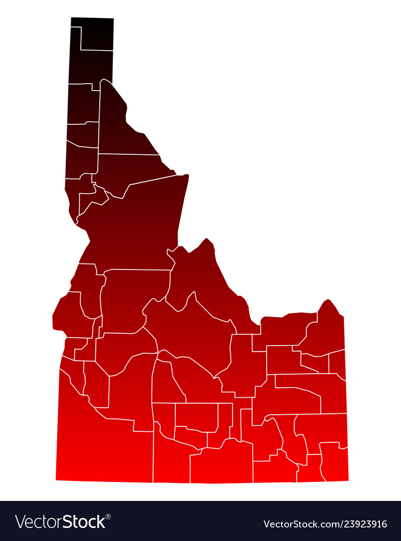 Map of idaho