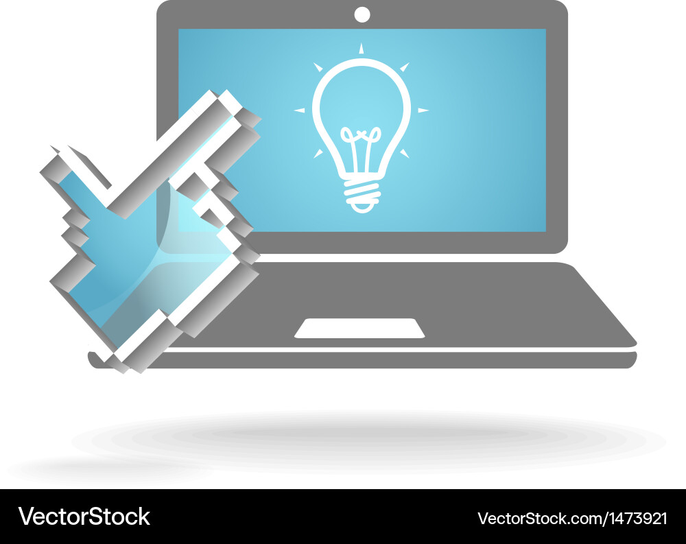 Business idea concept Royalty Free Vector Image