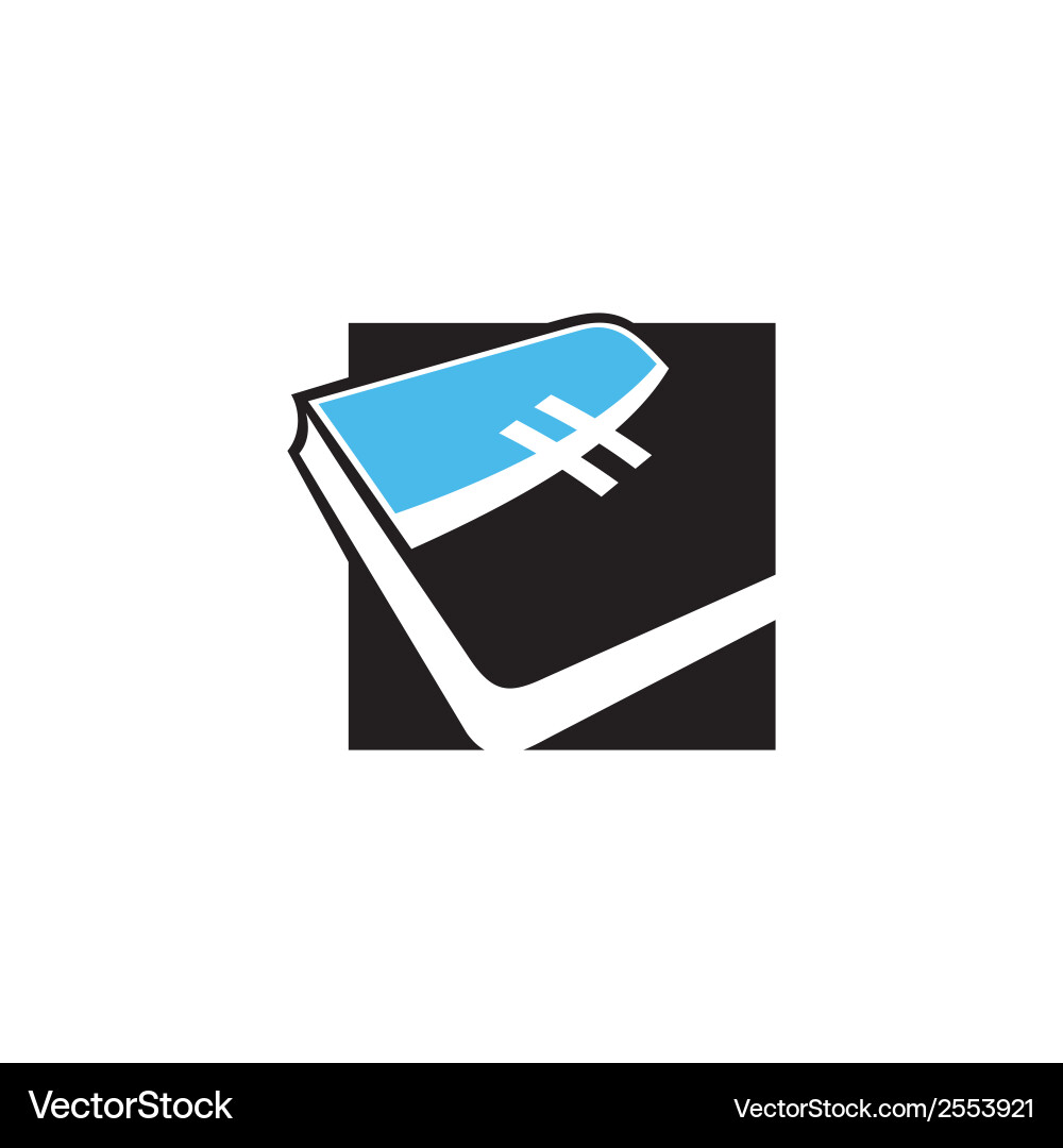 Orthodontics education book sign Royalty Free Vector Image
