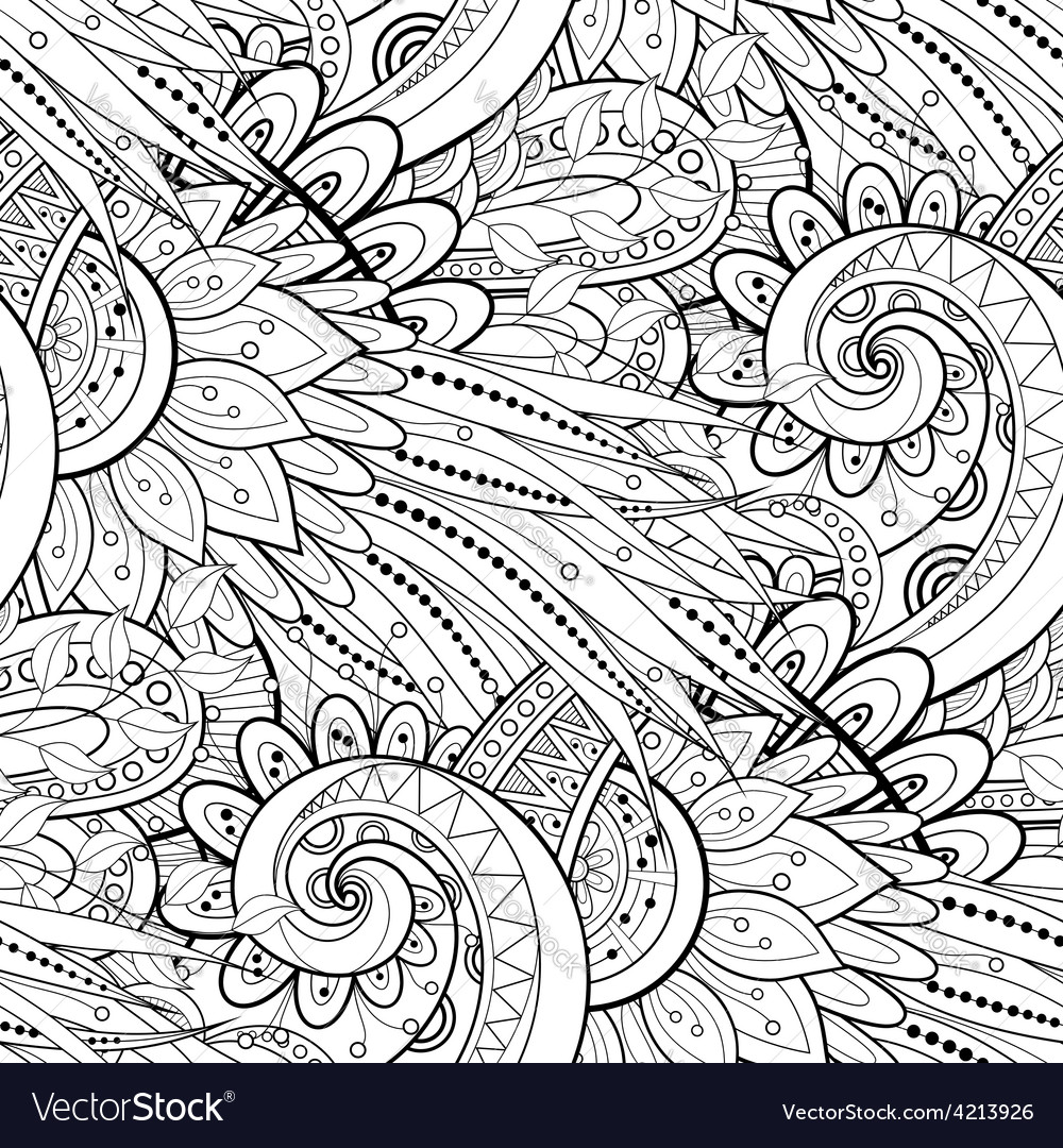 Abstract floral background Royalty Free Vector Image