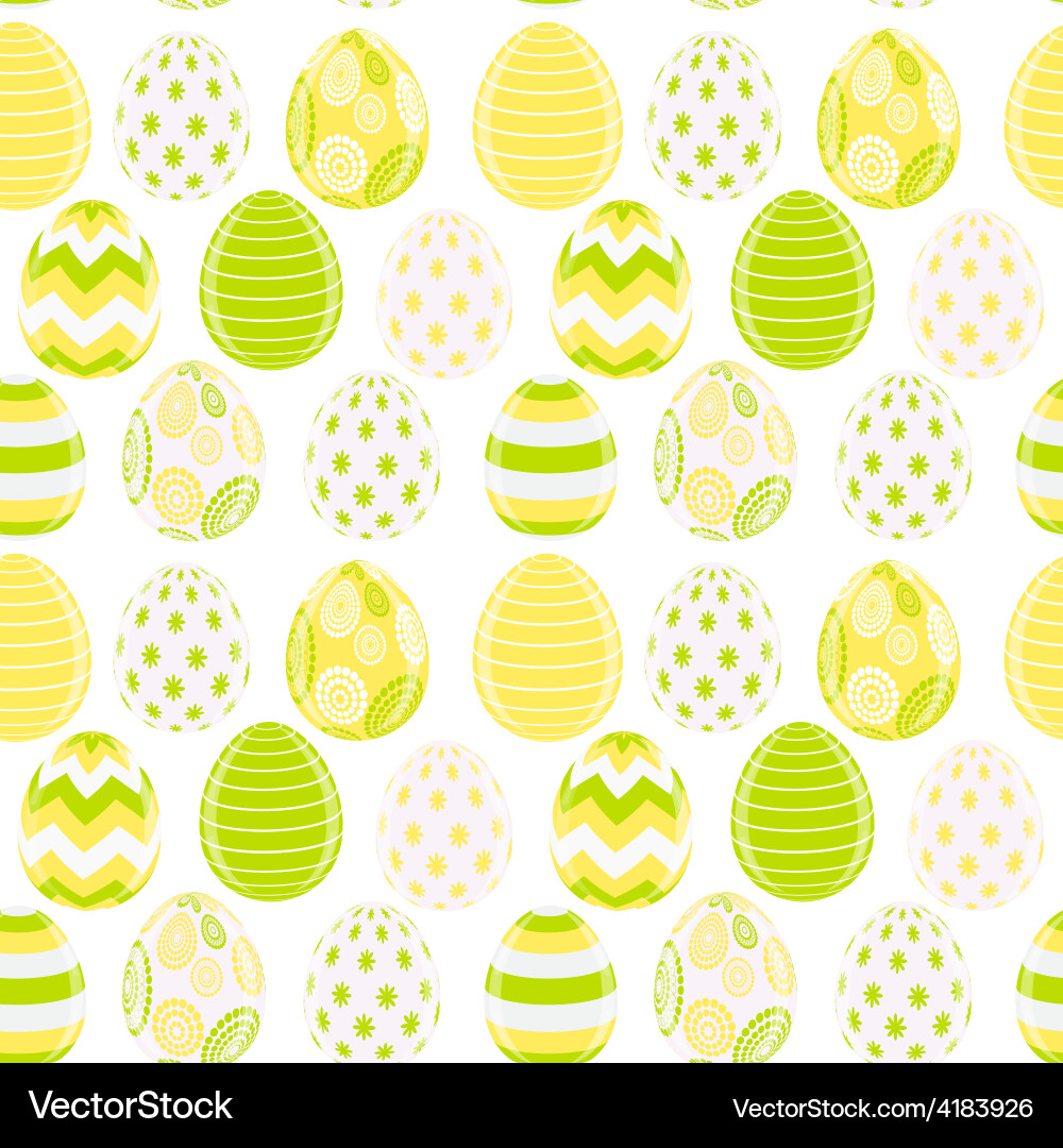 Beautiful easter egg background Royalty Free Vector Image