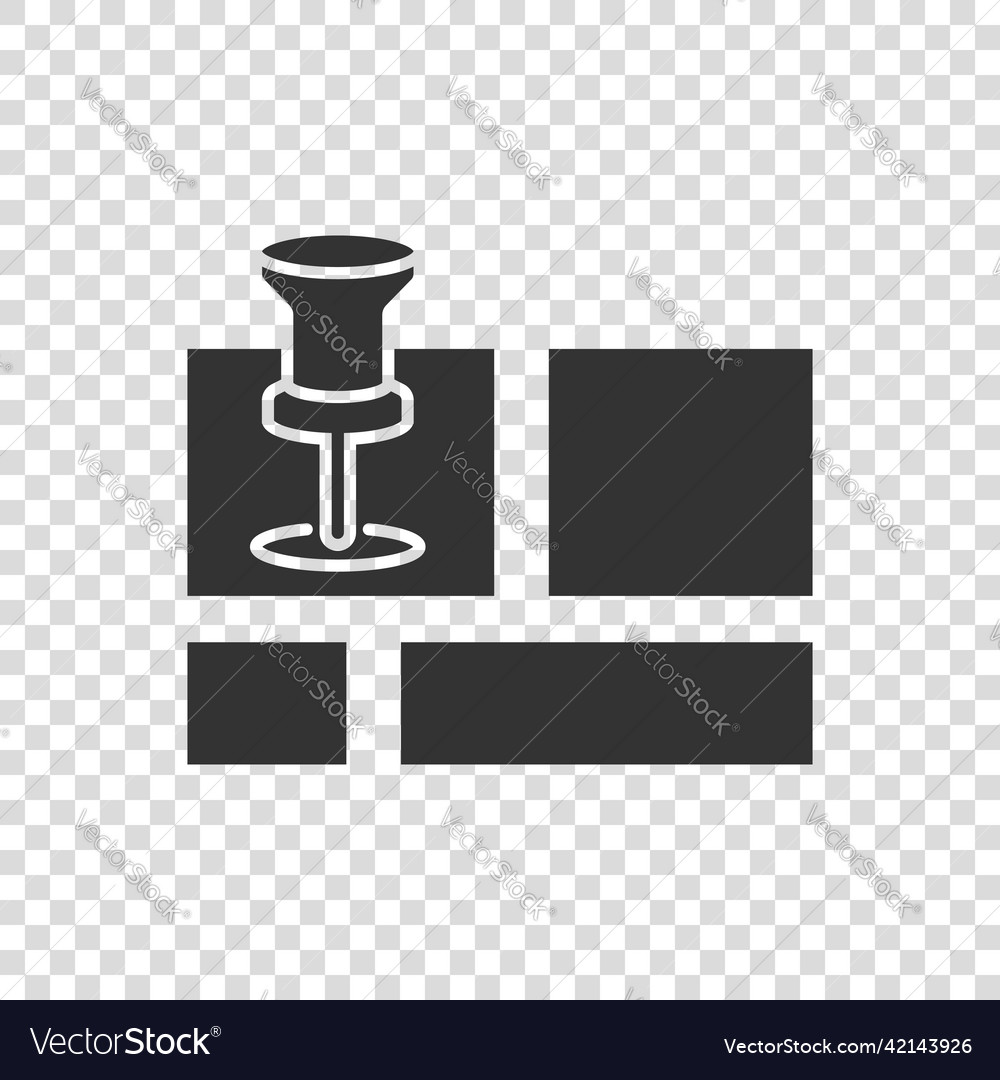 Map Pin Icon In Flat Style Gps Navigation Vector Image Map Pin Icon In Flat Style Gps Navigation Vector Image