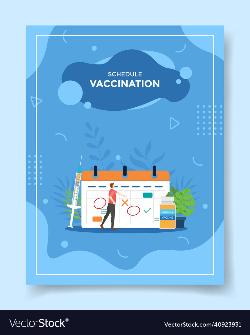 vaccination-schedule-concept-for-template-vector-image