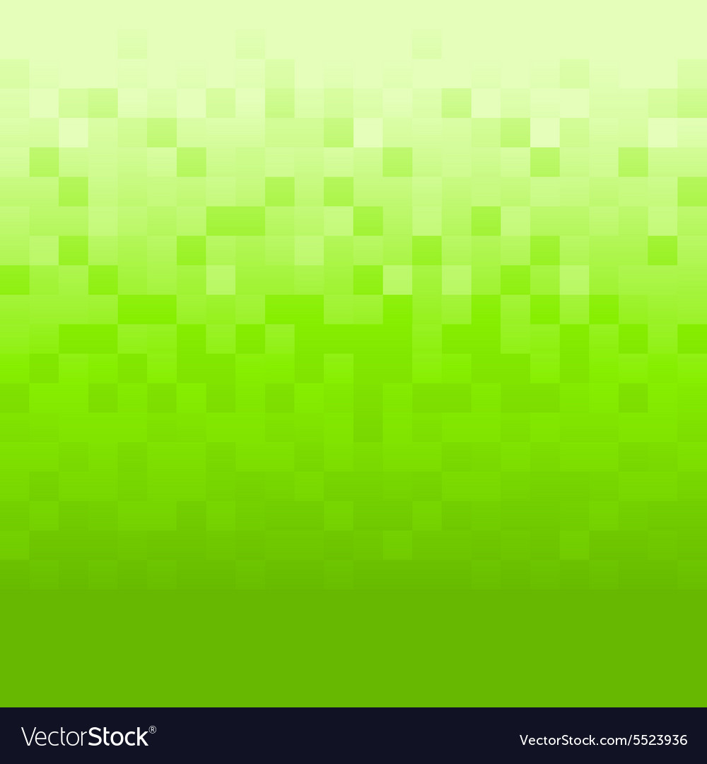 Green background with pixels Royalty Free Vector Image Green background with pixels Royalty Free Vector Image