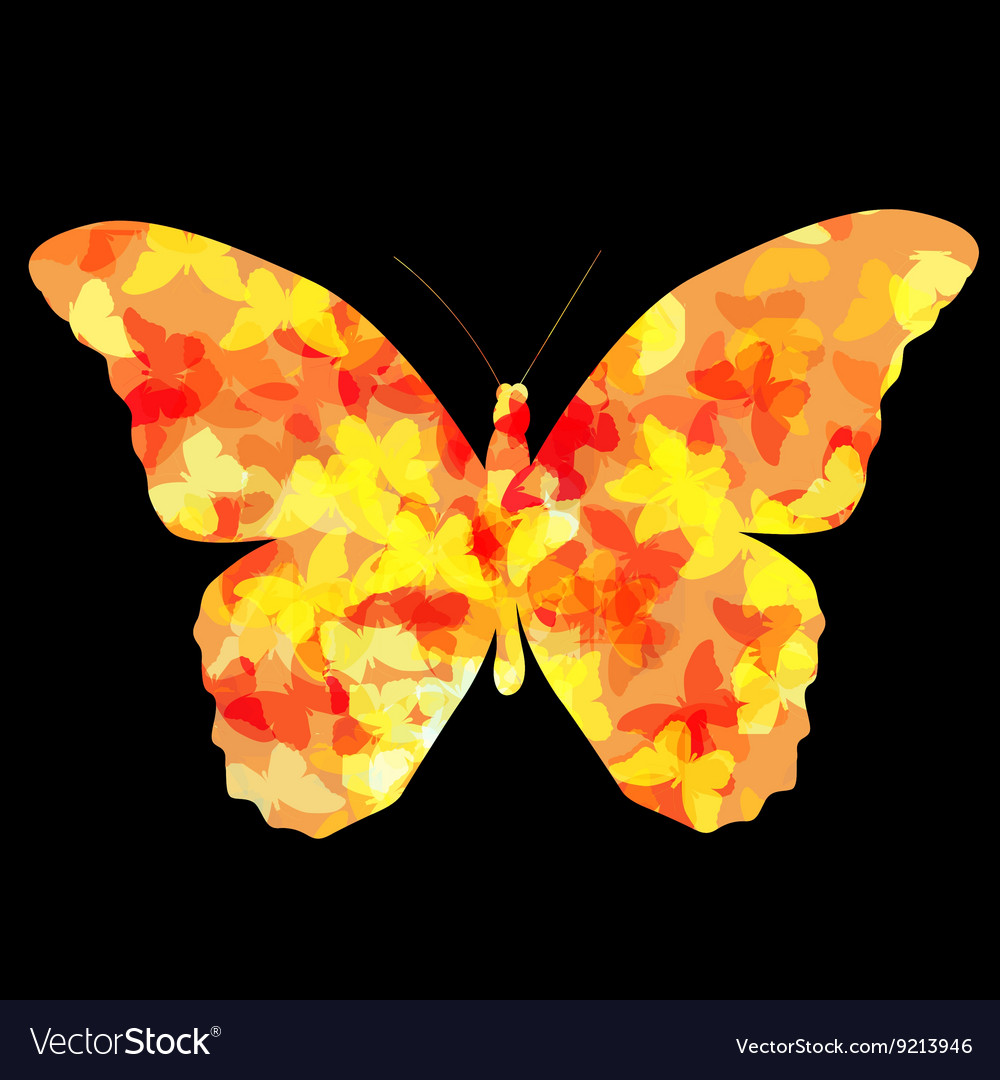 Schmetterling Icon Silhouette