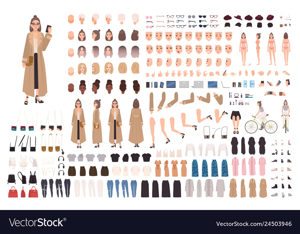 hipster trench coat