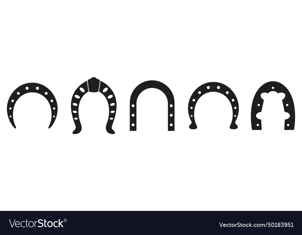 Horseshoe Royalty Free Vector Image - VectorStock