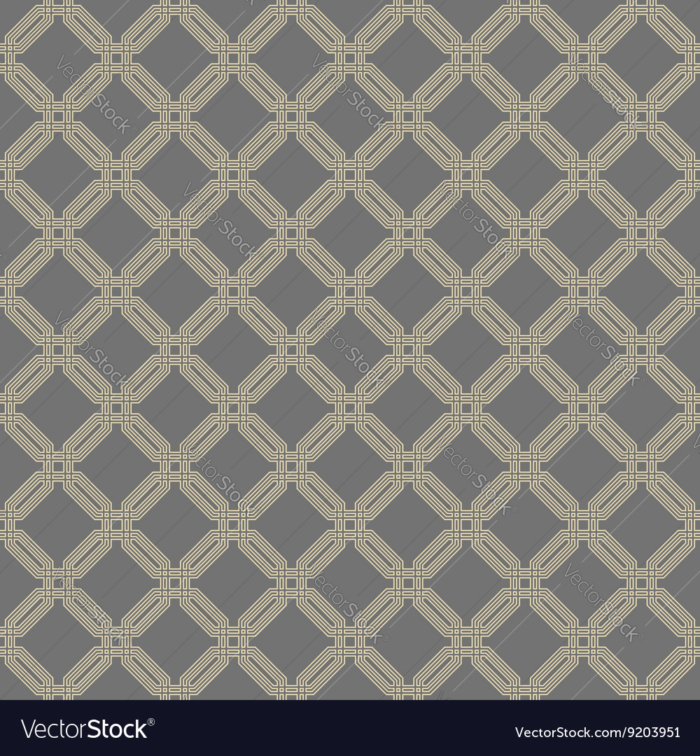 Seamless abstract pattern with octagons