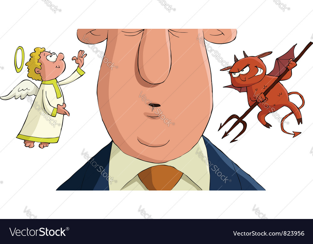 conscience-royalty-free-vector-image-vectorstock