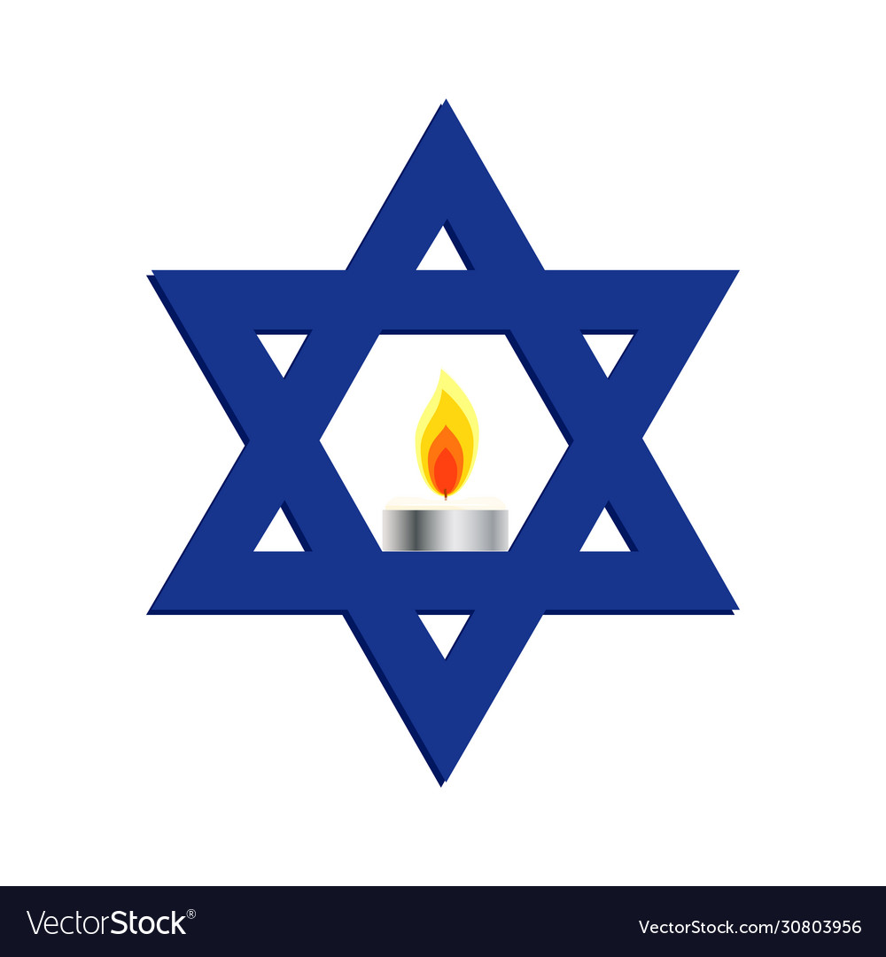 Israel memorial day yom hazikaron star david