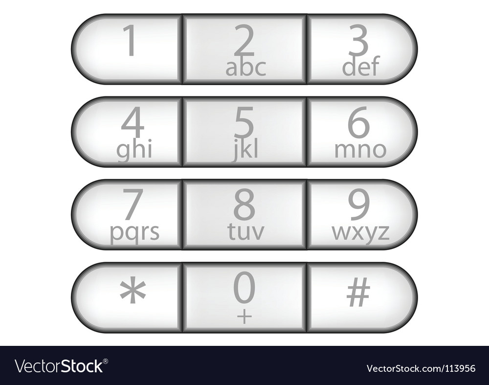 Phone buttons