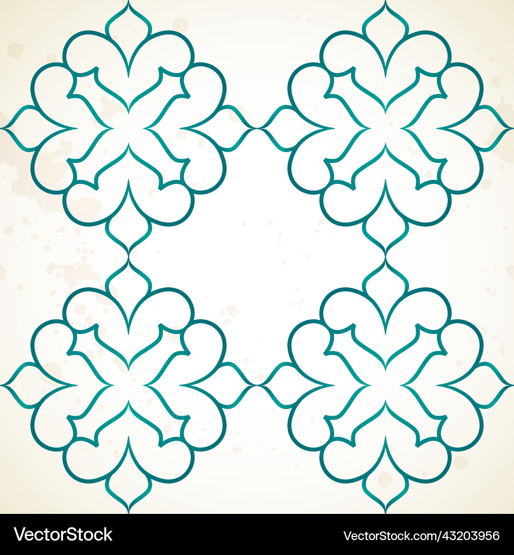 Seamless pattern in eastern style Royalty Free Vector Image