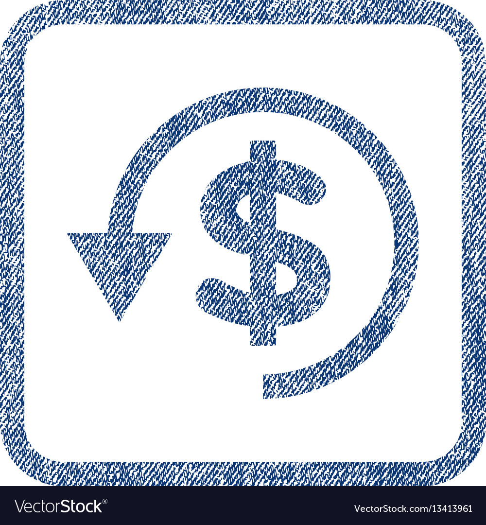 Chargeback fabric textured icon