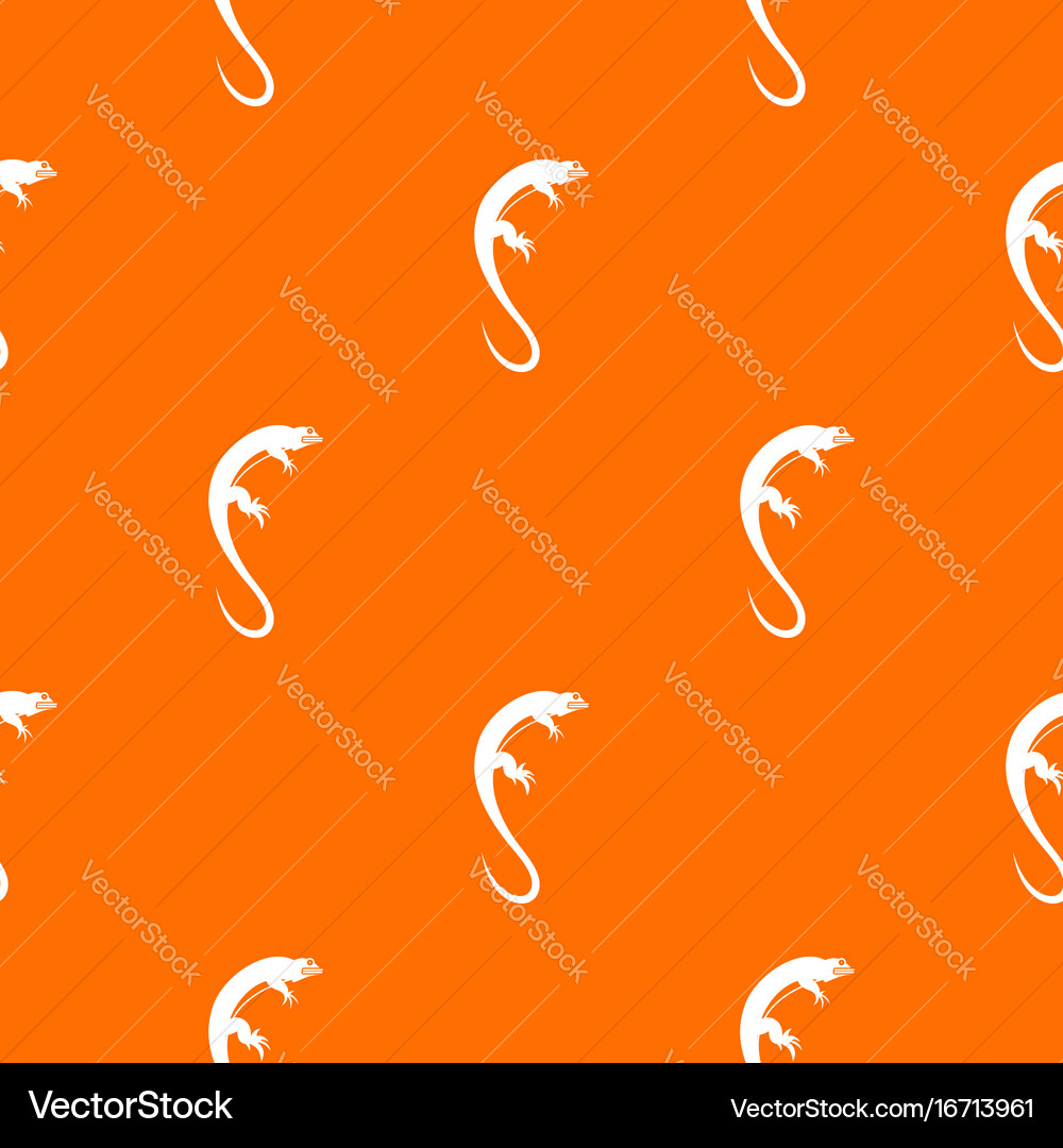 Lizard pattern seamless Royalty Free Vector Image