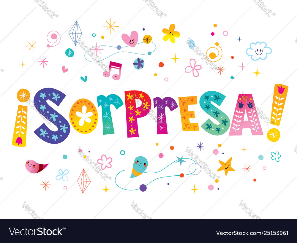 surprise-in-spanish-royalty-free-vector-image-vectorstock