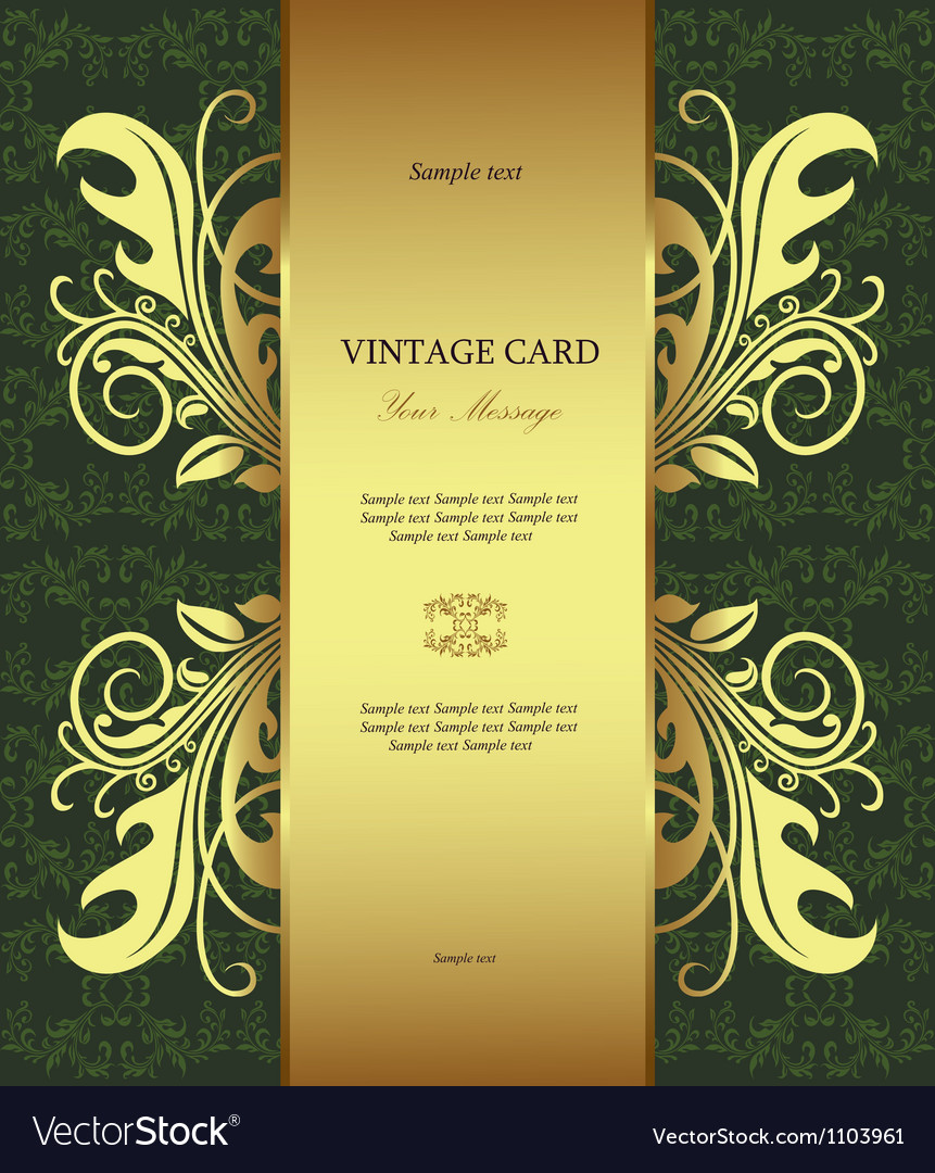 Vintage Card