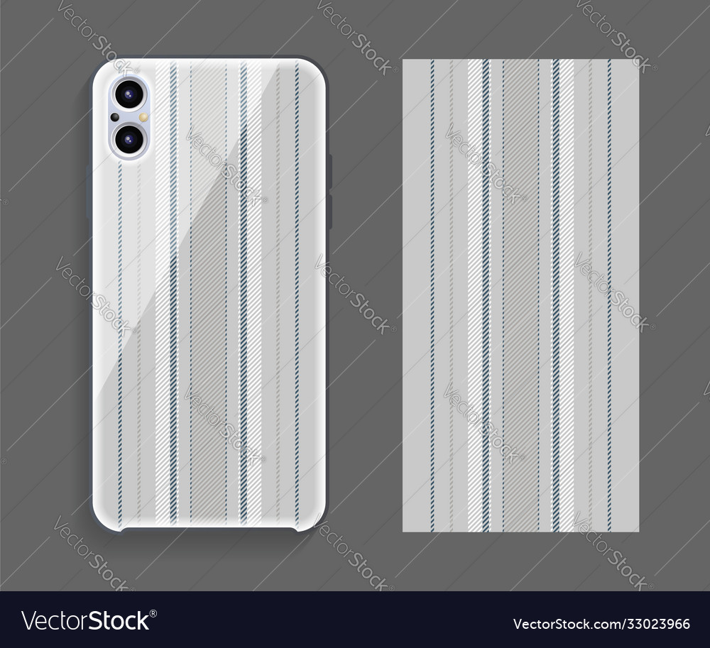 Mobile phone cover design template smartphone