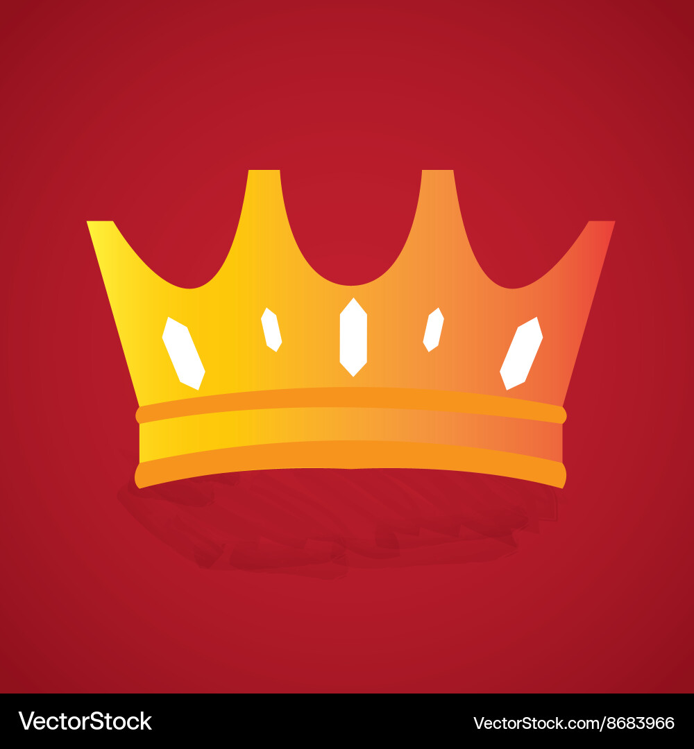Royal crown Royalty Free Vector Image - VectorStock