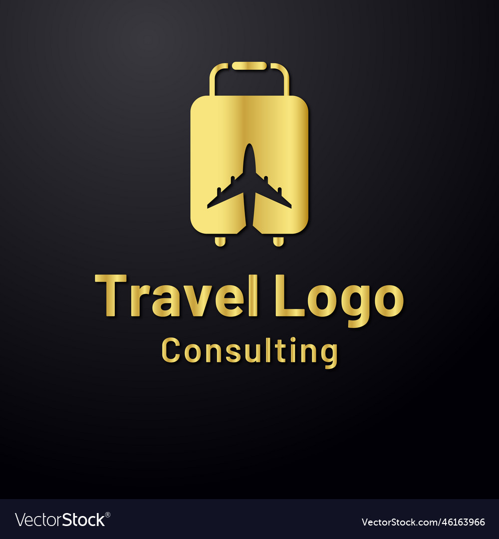 Travel logo Royalty Free Vector Image - VectorStock