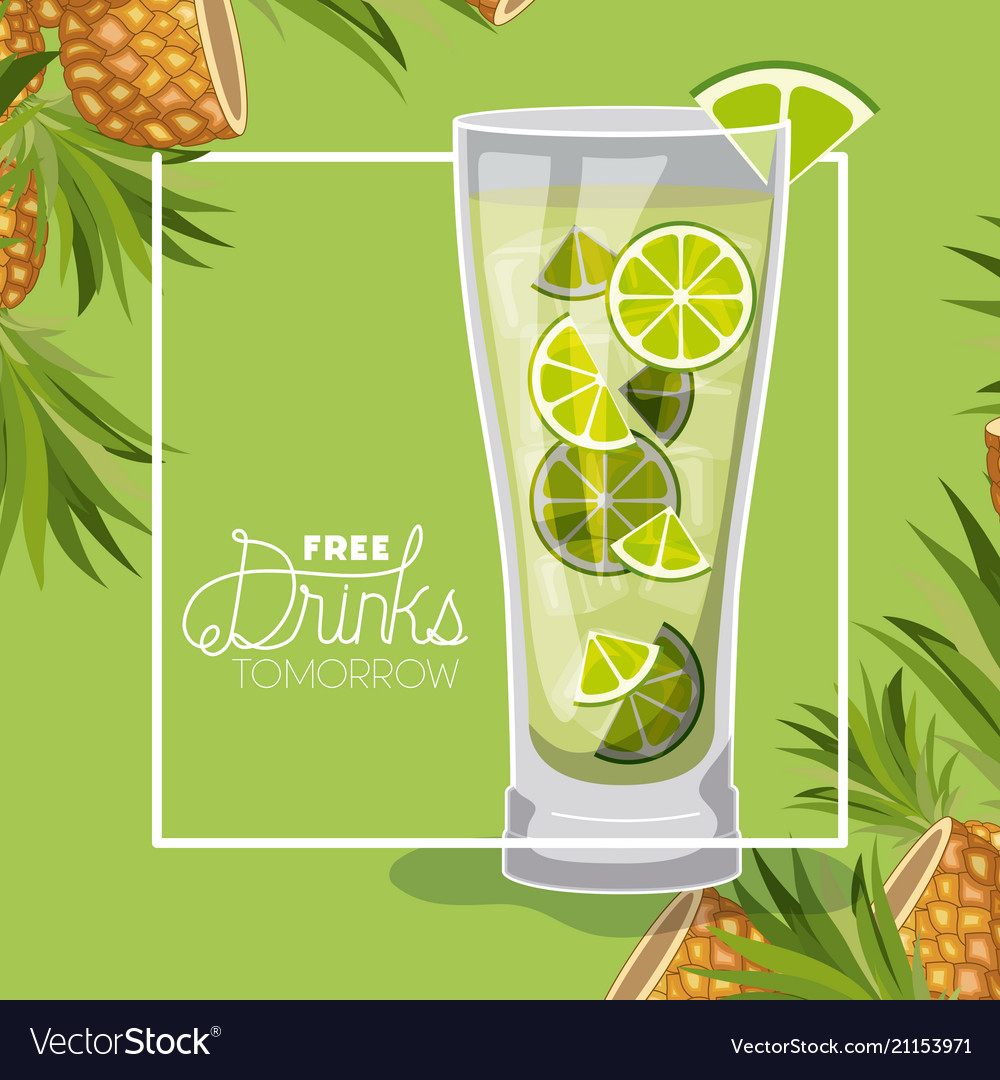 Cocktail free drink tomorrow