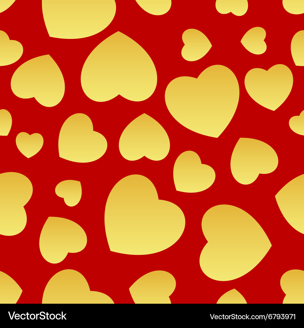 Valentine seamless background Royalty Free Vector Image