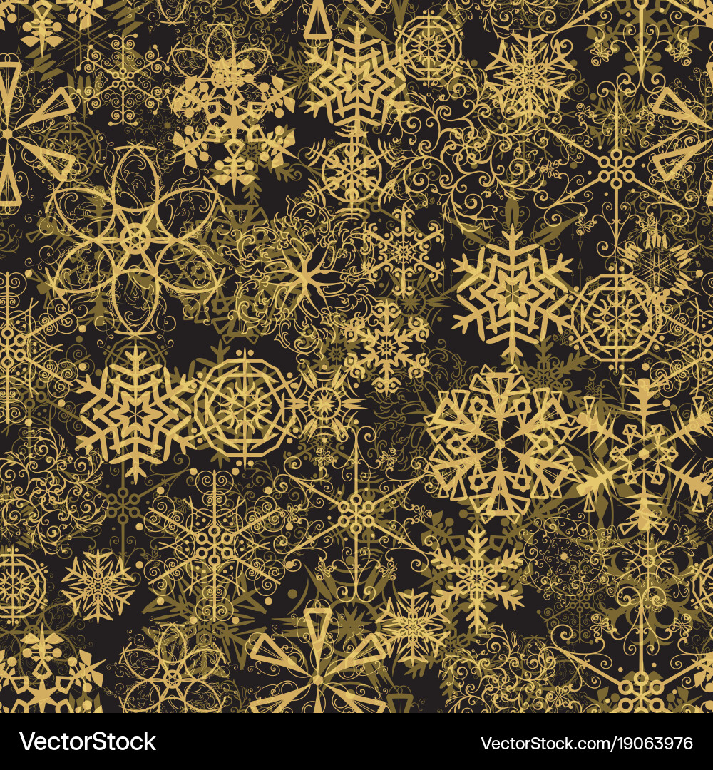 Christmas retro seamless pattern background Vector Image