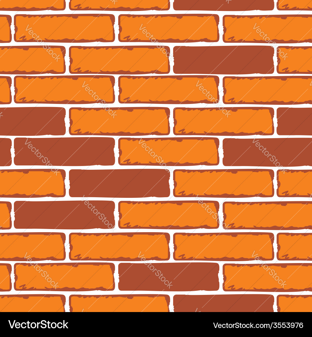 Seamless patterns brick walls stock Royalty Free Vector