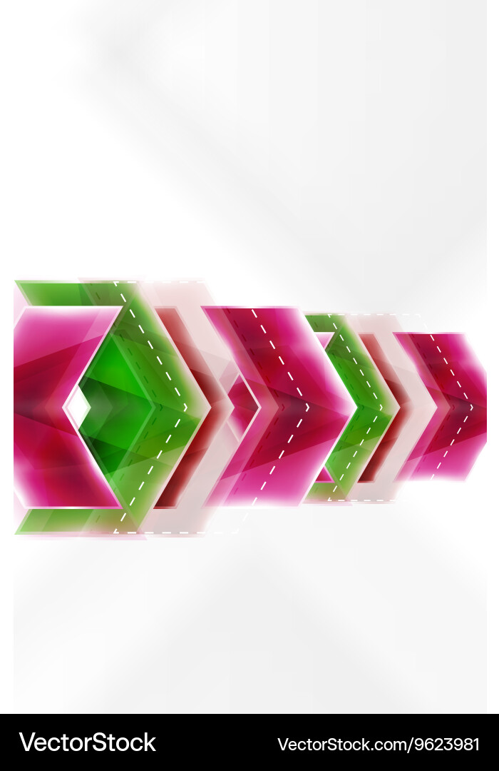 Arrow abstract background Royalty Free Vector Image