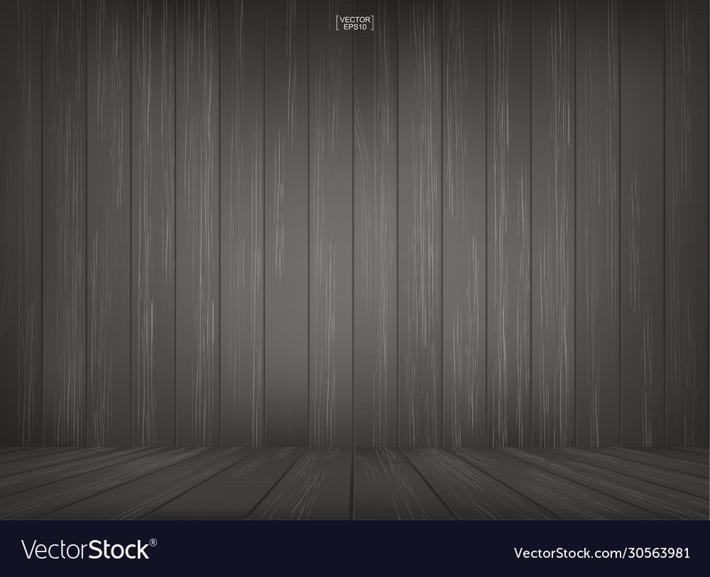 Dark wooden room space background