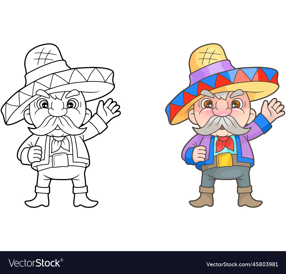 Mexican Royalty Free Vector Image - VectorStock