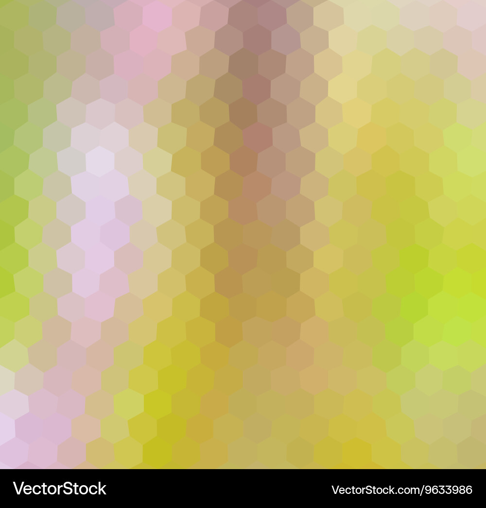 Abstract geometric background with hexagons Vector Image