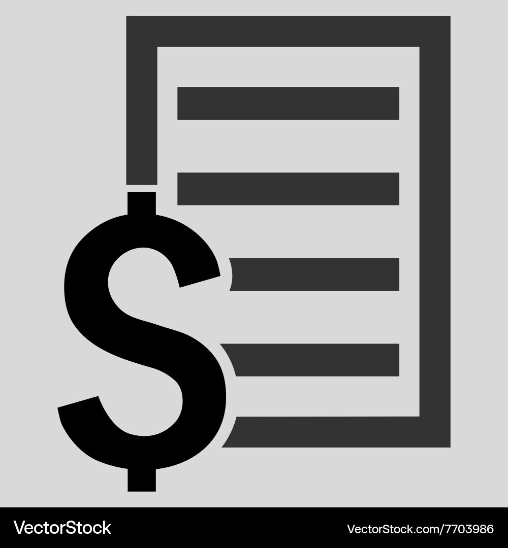 Contract flat icon Royalty Free Vector Image - VectorStock