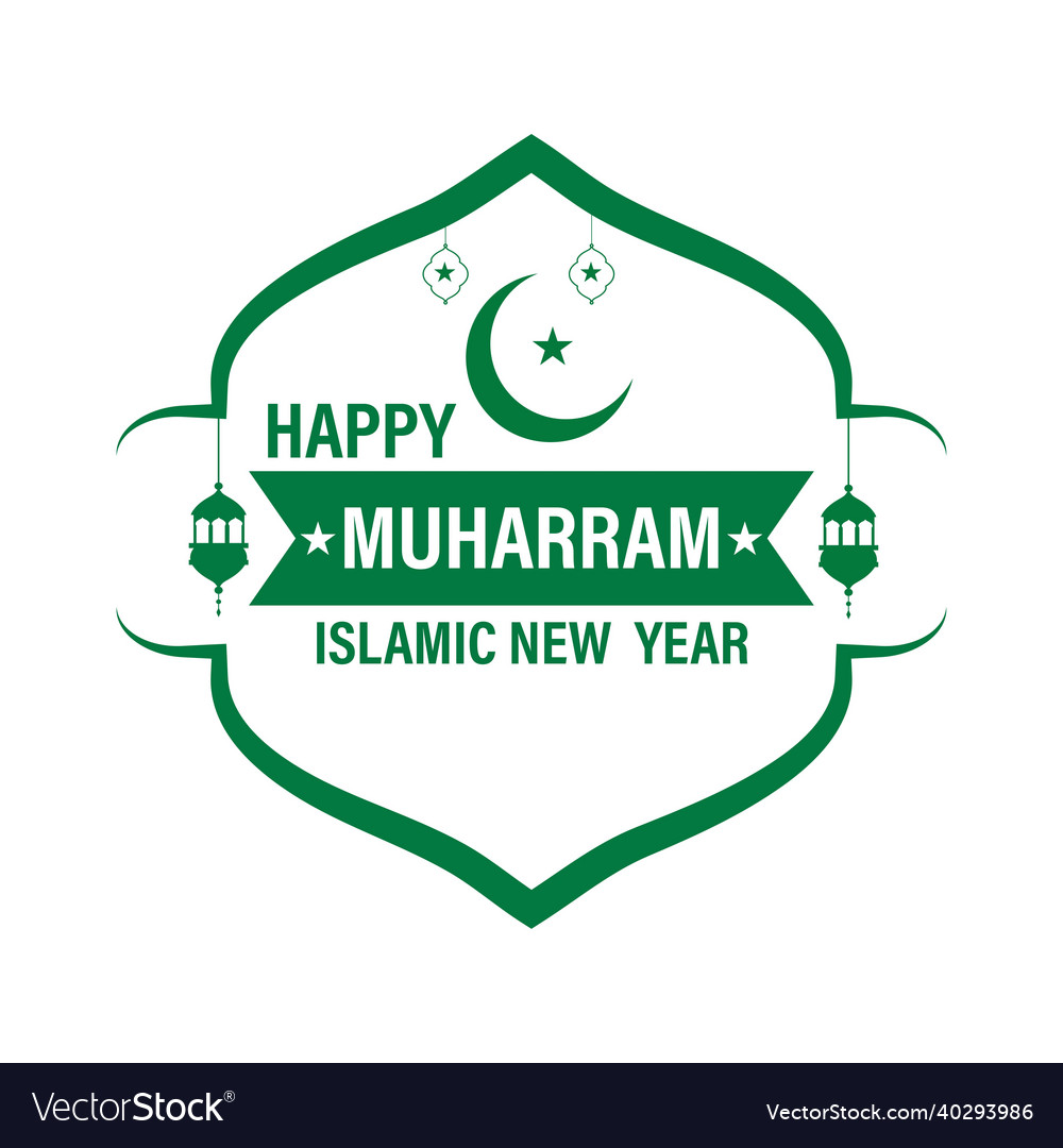 Happy islamic new year celebration muharram