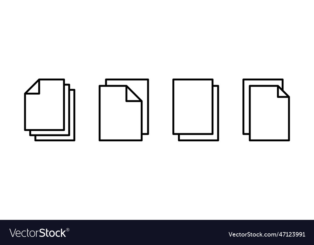 Document icon paper file