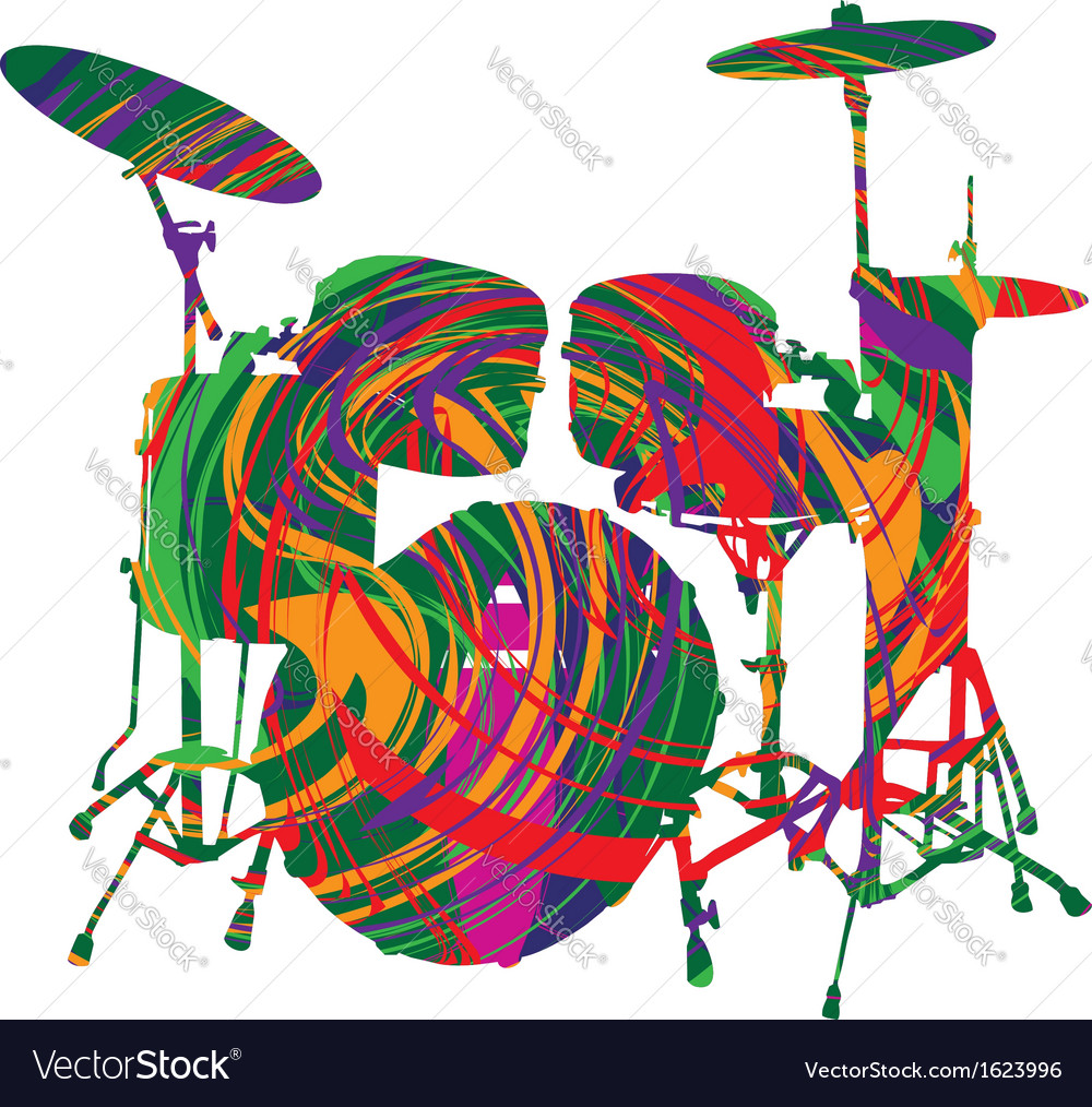 Abstract drum