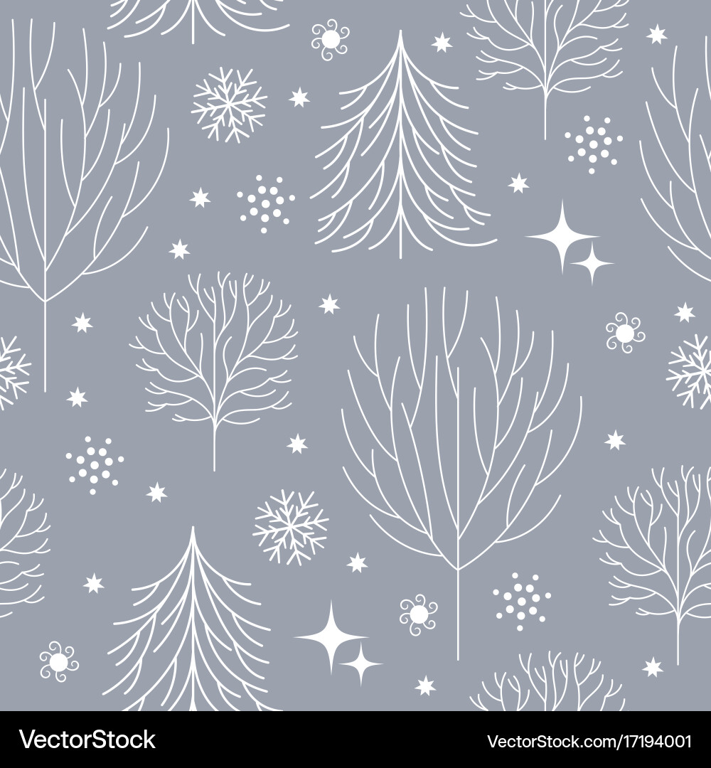 Christmas seamless pattern Royalty Free Vector Image