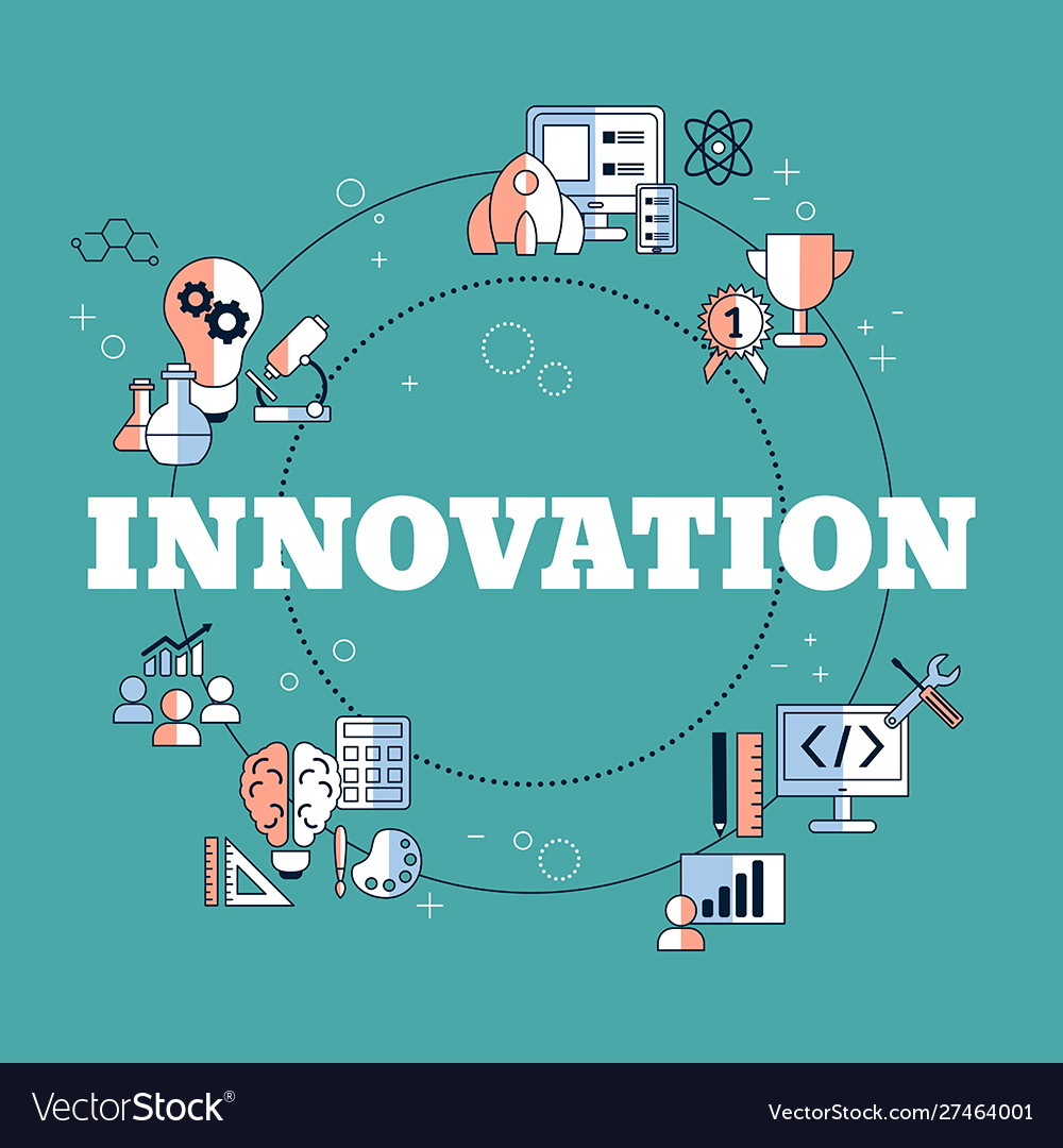 Innovation concept Royalty Free Vector Image - VectorStock