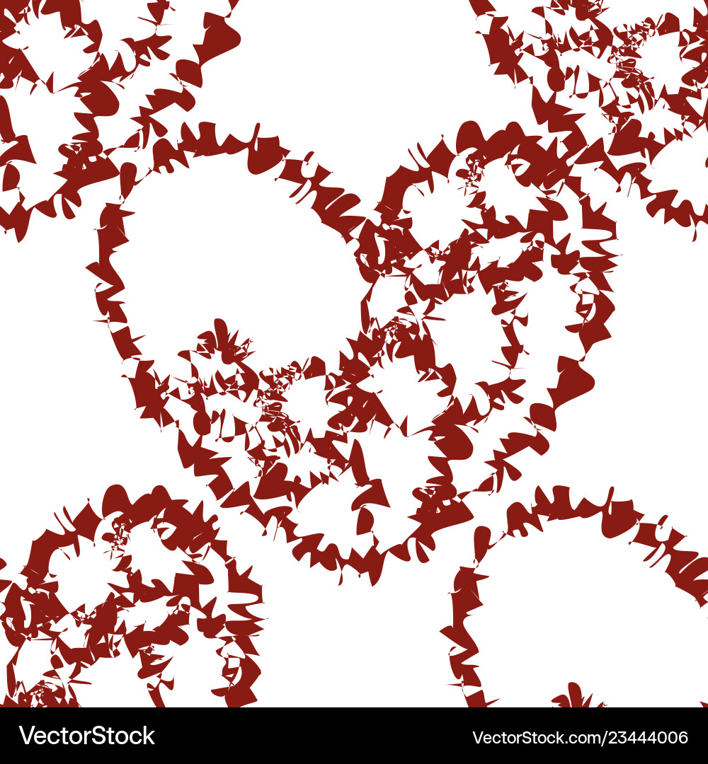 Seamless pattern with heart Royalty Free Vector Image