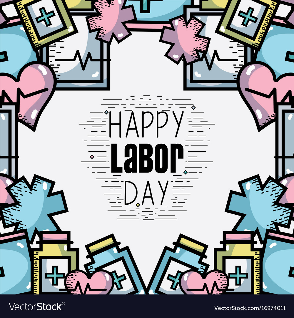 Labor day celebration and patriotism holiday