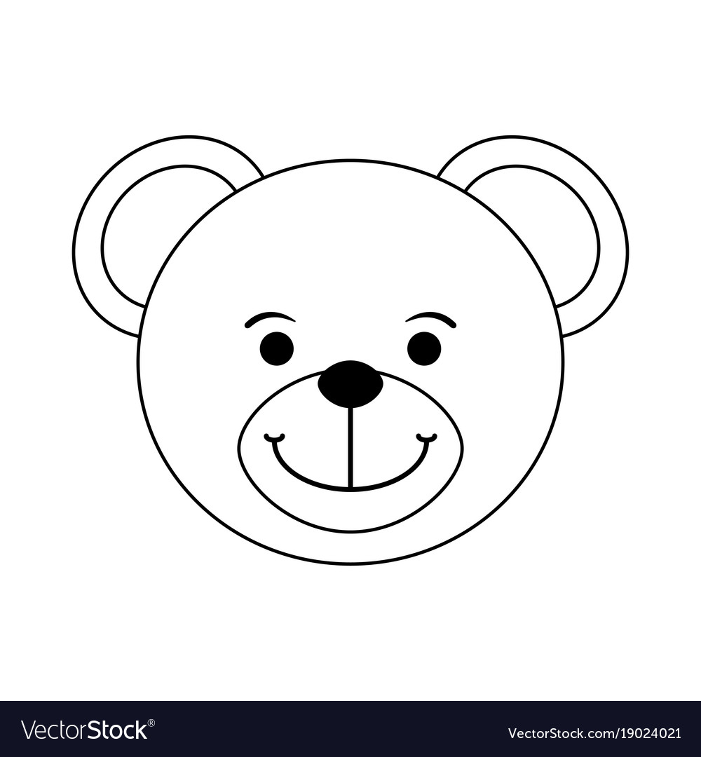 Cute teddy cartoon Royalty Free Vector Image - VectorStock